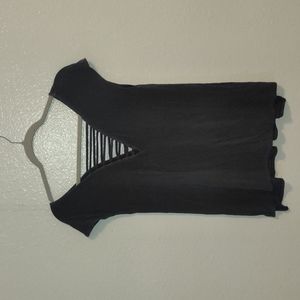 Grunge off the shoulder tank top